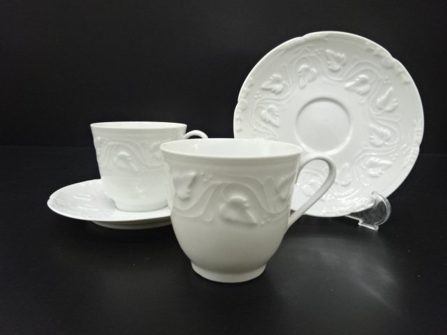 JAPANESE COLLECTIBLE / HAVILAND ABILAND LIMOGES CUP / SAUCER PAIR WEST